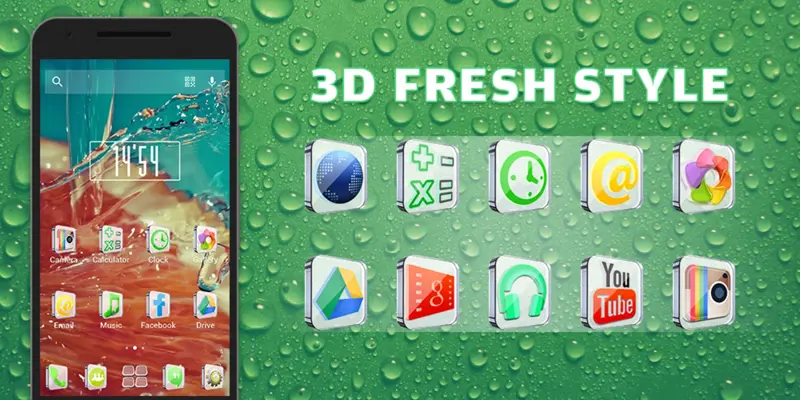 3D Fresh Style android App screenshot 2